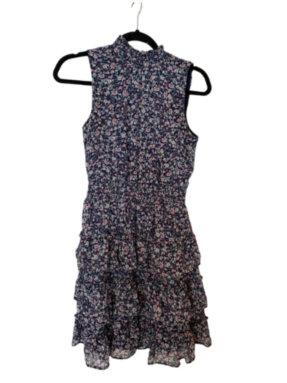 Women's Floral Tiered Mini Dress